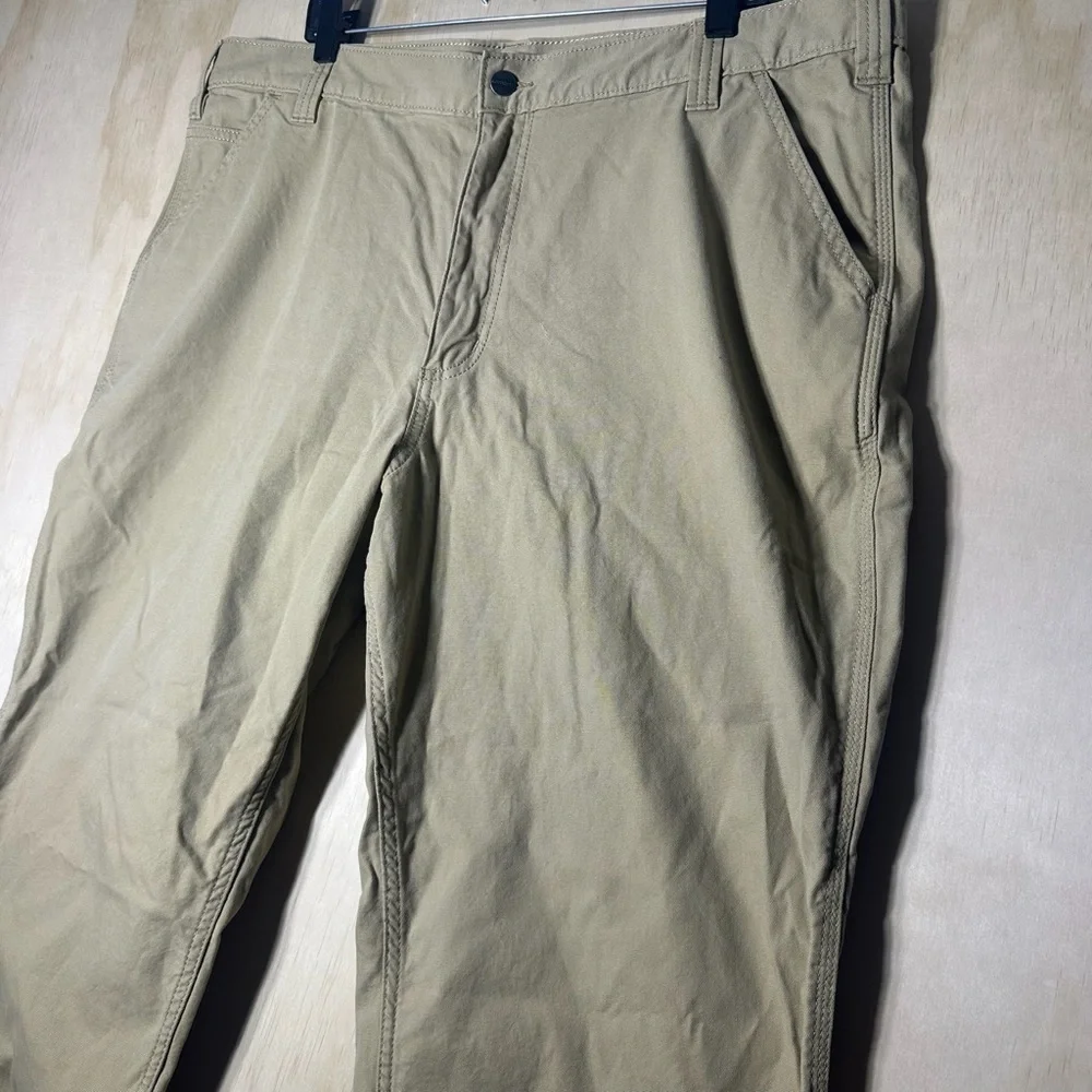 Carhartt Relaxed Fit‎ Canvas Work Pants Khakis Men’s 42X30